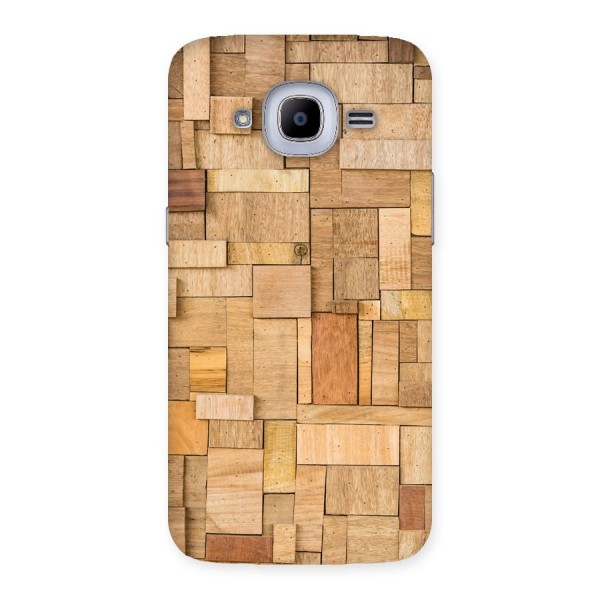 Wooden Blocks Back Case for Samsung Galaxy J2 2016